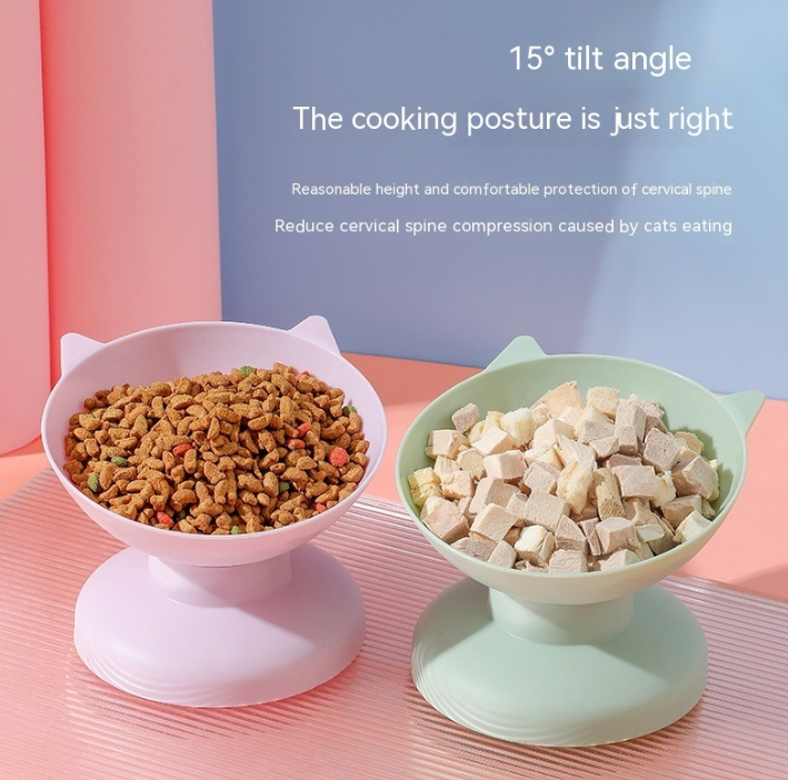 The AeroGlow™ Orthopedic Anti-Vomit Pet Bowl