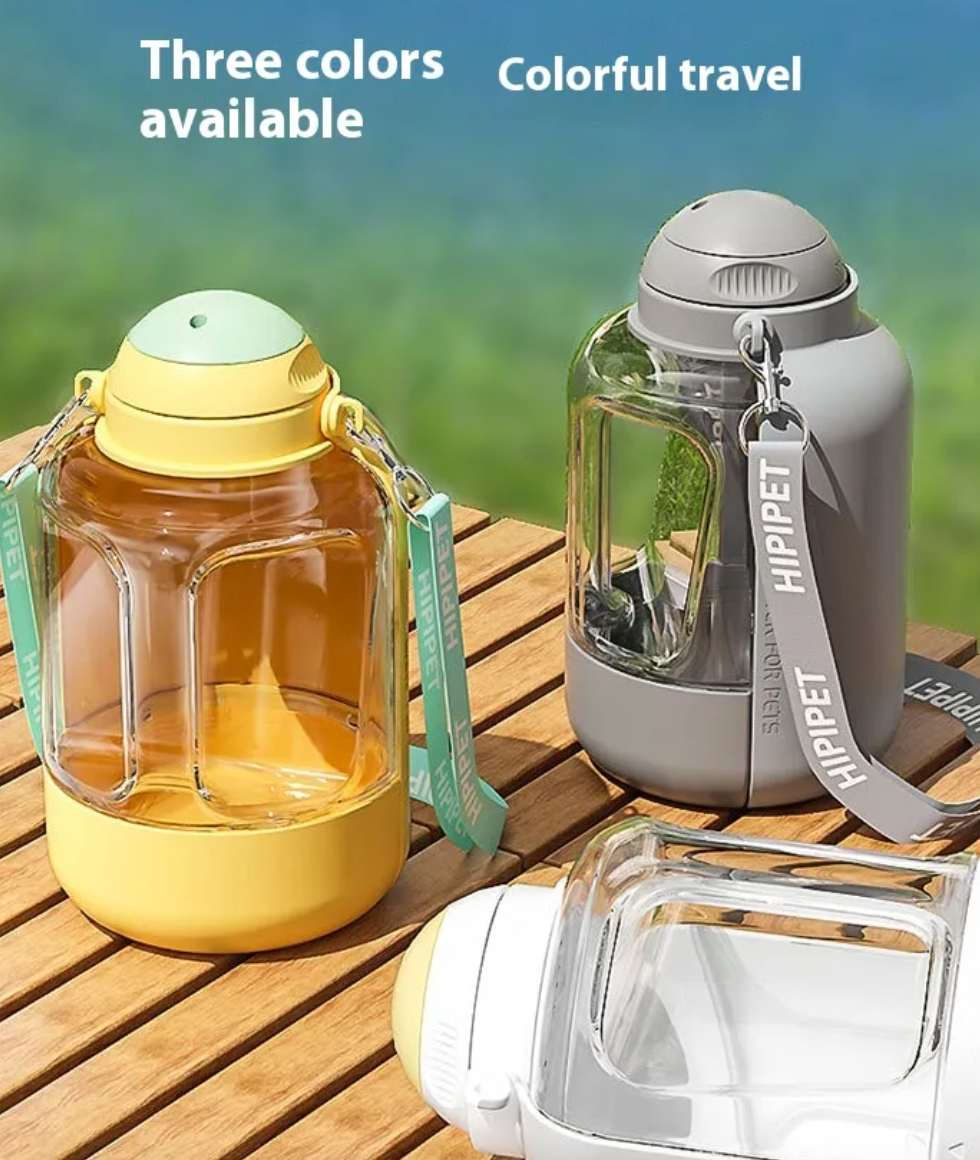 The AeroHydrate™ 2-in-1 Premium Travel Bottle