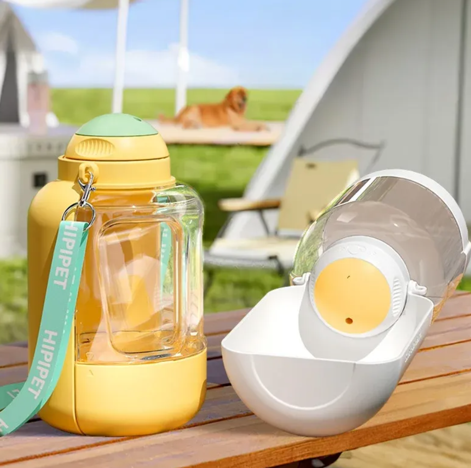 The AeroHydrate™ 2-in-1 Premium Travel Bottle
