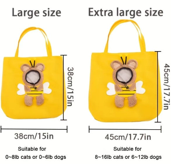 The AeroHop™ Canvas Adventure Tote Carrierarriers