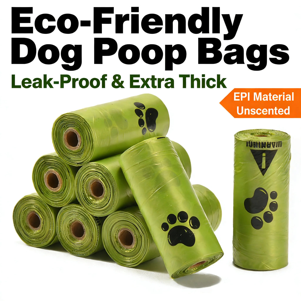 The AeroClean™ Eco-Friendly Dog Poop Bags — Extra Thick, Leak-Proof | 15 Rolls