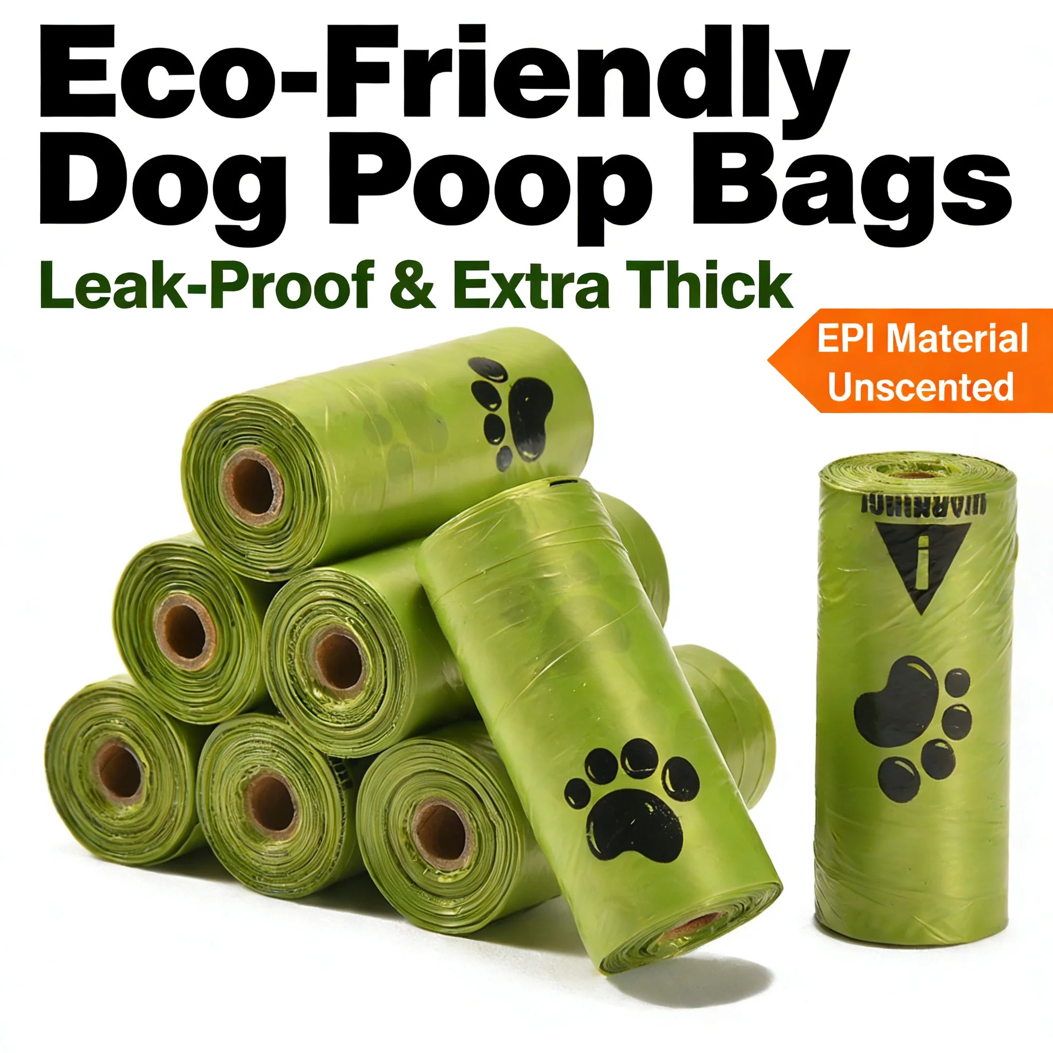 The AeroClean™ Eco-Friendly Dog Poop Bags — Extra Thick, Leak-Proof | 15 Rolls