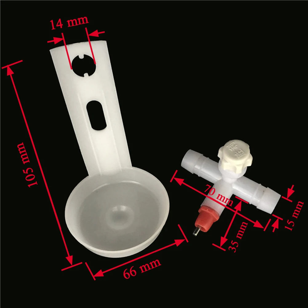 The AeroFarm™ Hanging Automatic Chicken Water Dispenser | 5-Pack