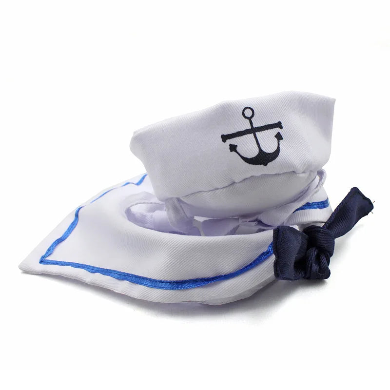 The AeroSailor™ Halloween Navy Sailor Costume — Cosplay Jacket & Cloak for Cats & Dogs