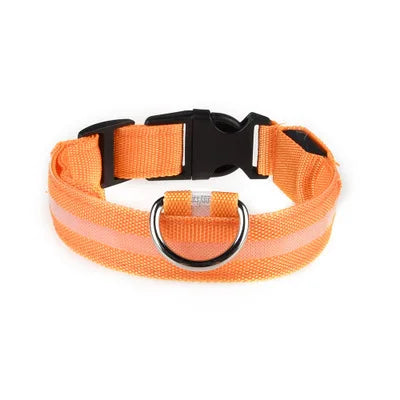 The AeroLeopardGlow™ Leopard LED Dog Collar — Luminous Night Safety Collar for Dogs