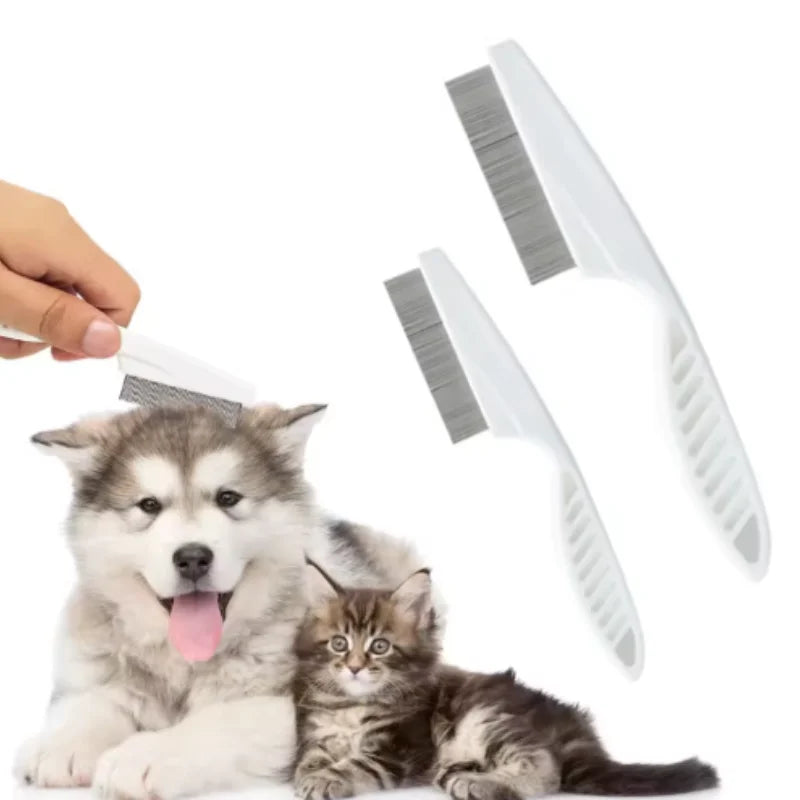 The AeroGroom™ Stainless Steel Flea & Shedding Comb