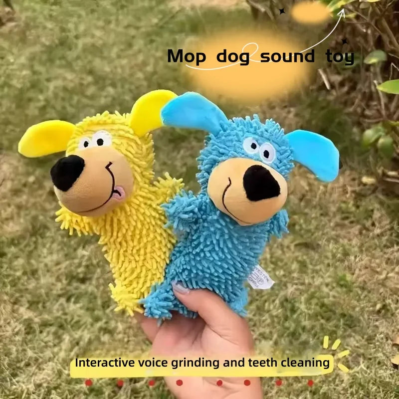 The AeroCuddle™ Cartoon Plush Chew Toy