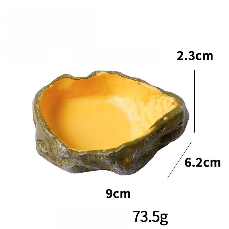 The AeroStump™ Tree Stump Reptile Food & Water Bowl | Terrarium Decor