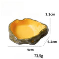The AeroStump™ Tree Stump Reptile Food & Water Bowl | Terrarium Decor