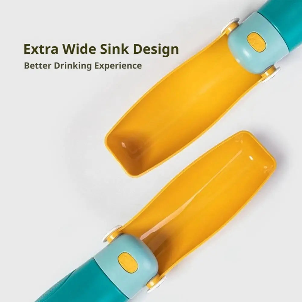 The AeroSip™ Foldable Toucan Pet Travel Water Bottle — 300ml-10.14 fl oz Leak-Proof