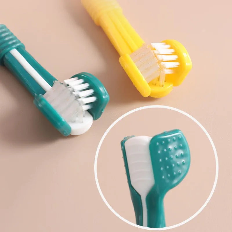 The AeroClean™ Pro 3-Sided Pet Toothbrush
