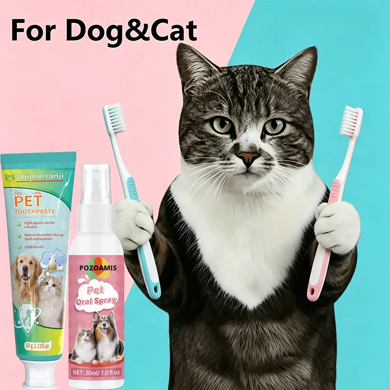 The AeroFresh™ Pet Toothpaste & Oral Spray