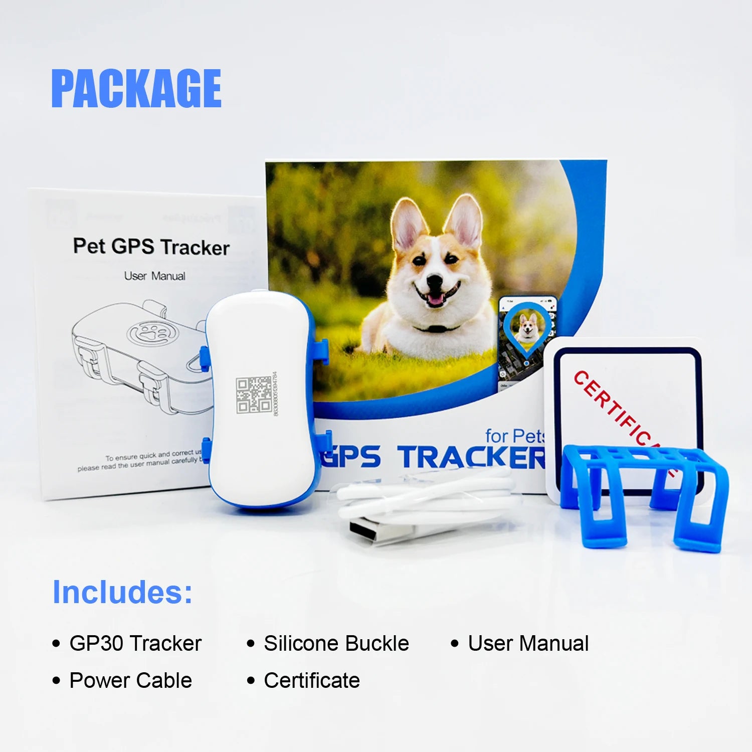 The AeroTrack™ GPS Pet Tracker for Dogs & Cats
