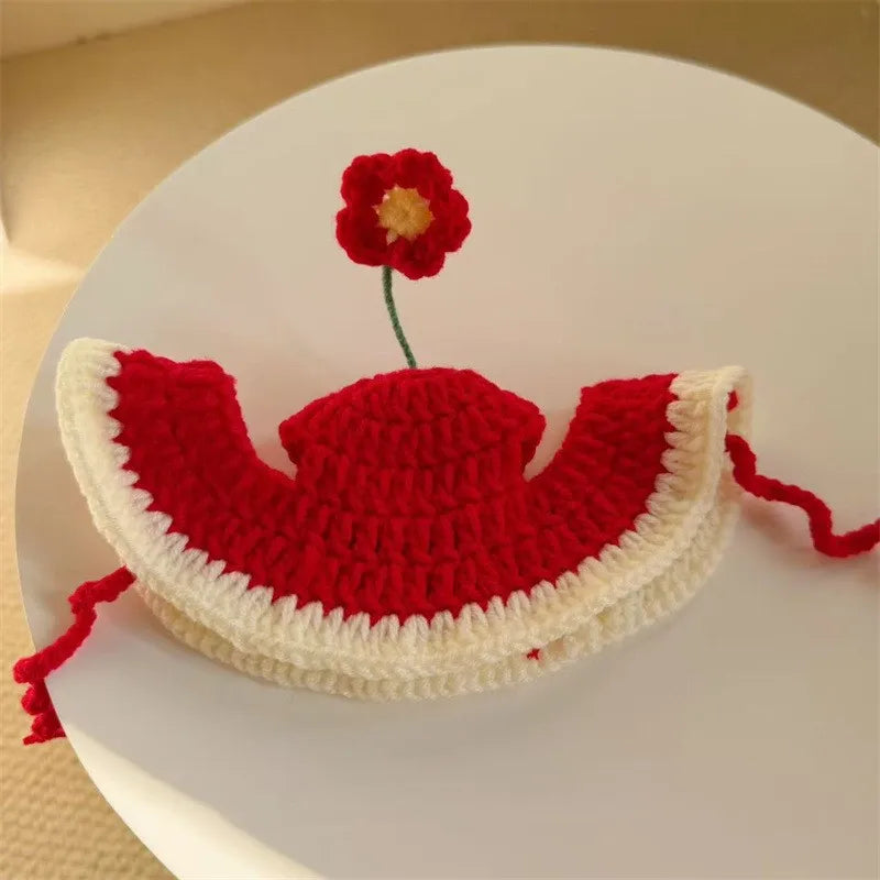 The AeroKnit™ Handmade Cat Hat & Scarf Cosplay Set