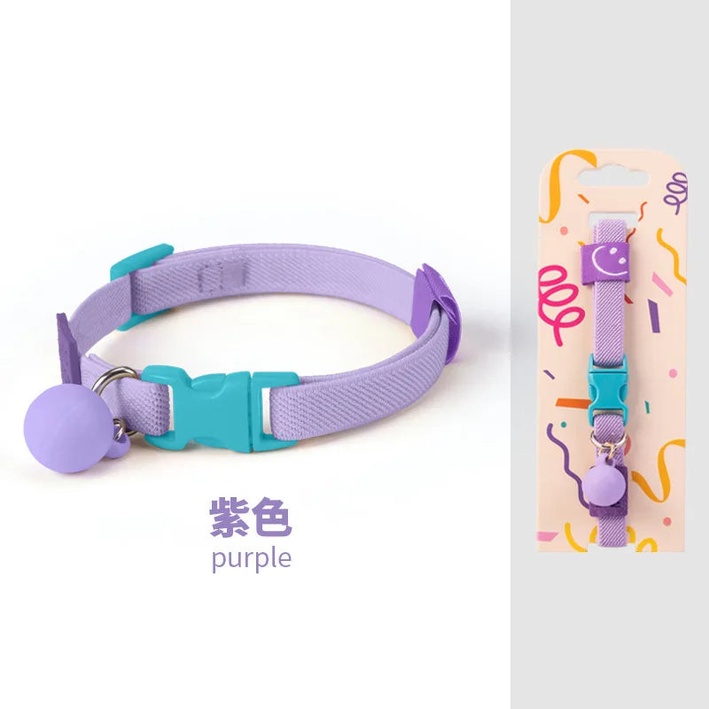 The AeroCollar™ Macaron Edition | Stretch Safety Cat Collar