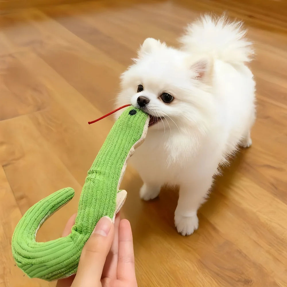The AeroSlither™ Floppy Snake Plush & Rope Toy