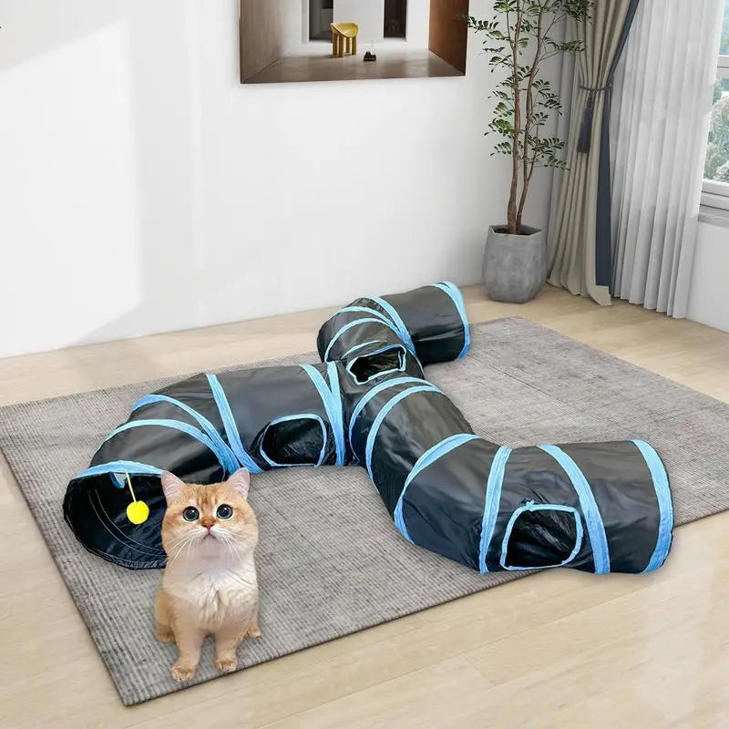 The AeroTunnel™ Faucet Cat Play Tunnel