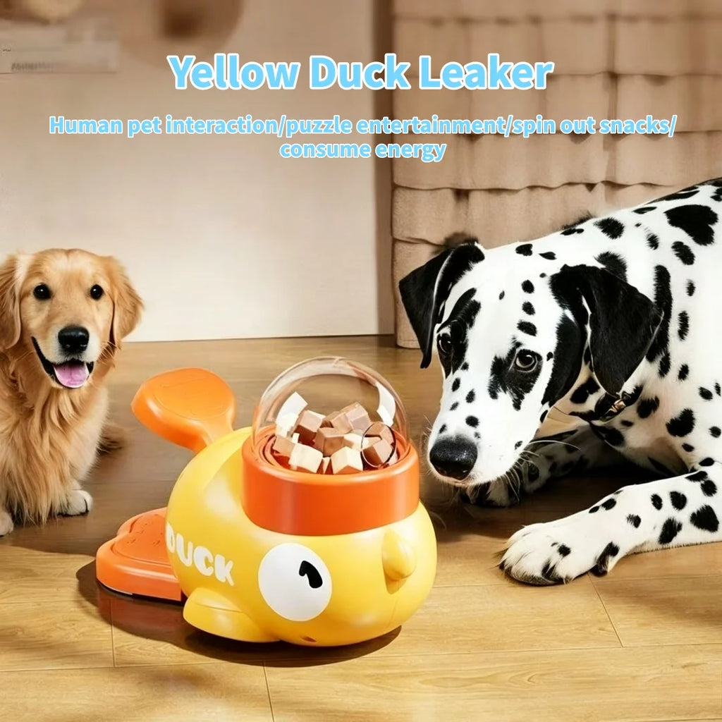 The AeroQuack™ Interactive Slow Feeder Puzzle Toy