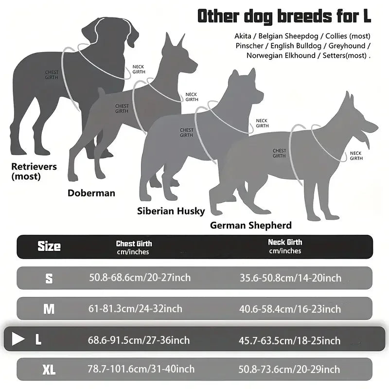 The AeroTac™ Tactical Dog Harness Vest
