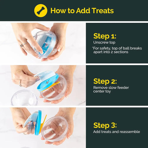 The AeroBall™ Interactive Slow Feeder & Treat Dispenser for Dogs