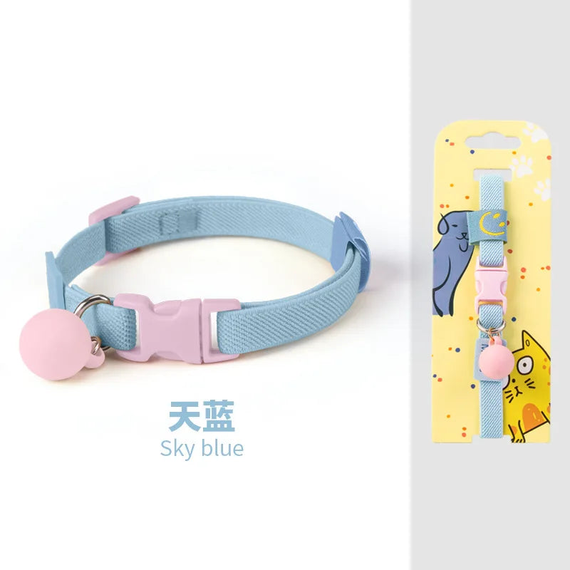The AeroCollar™ Macaron Edition | Stretch Safety Cat Collar