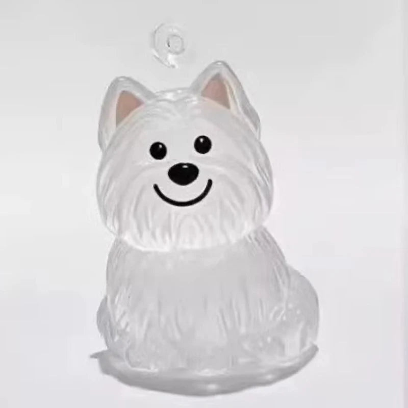 The PawVault™ Dog Hair Keepsake Clear Capsule Pendant — Pet Memorial Keychain