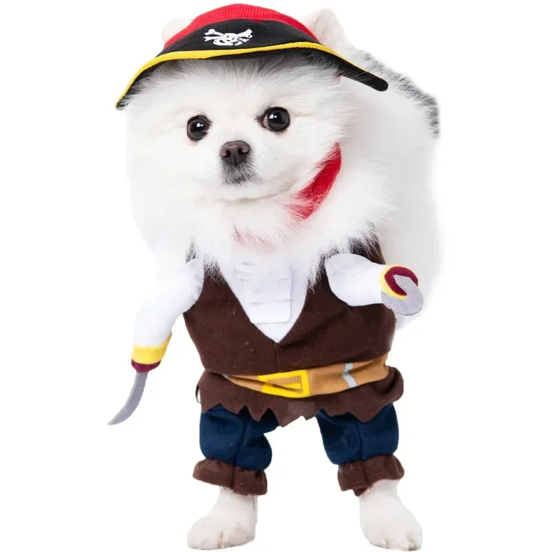 The AeroHalloween™ 3-Piece Pet Transformation Costume — Halloween Dagger Dress for Dogs & Cats