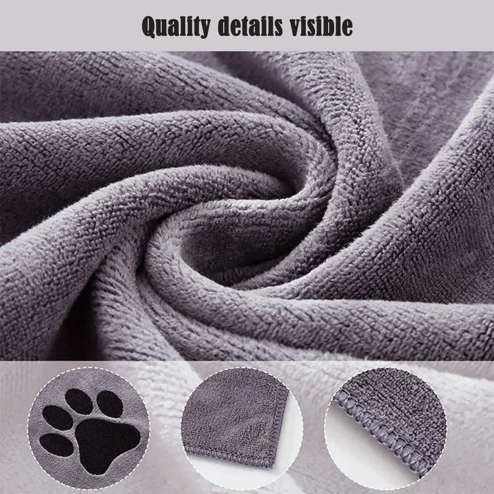 The AeroDry™ Microfiber Pet Bath Towel