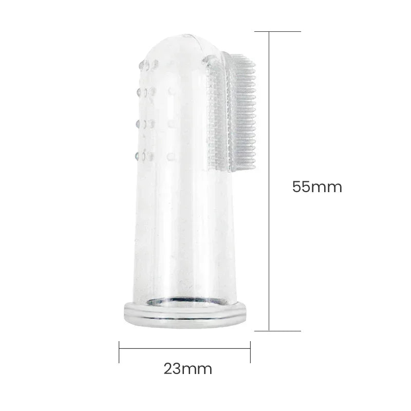 The AeroBrush™ Silicone Finger Toothbrush for Dogs & Cats