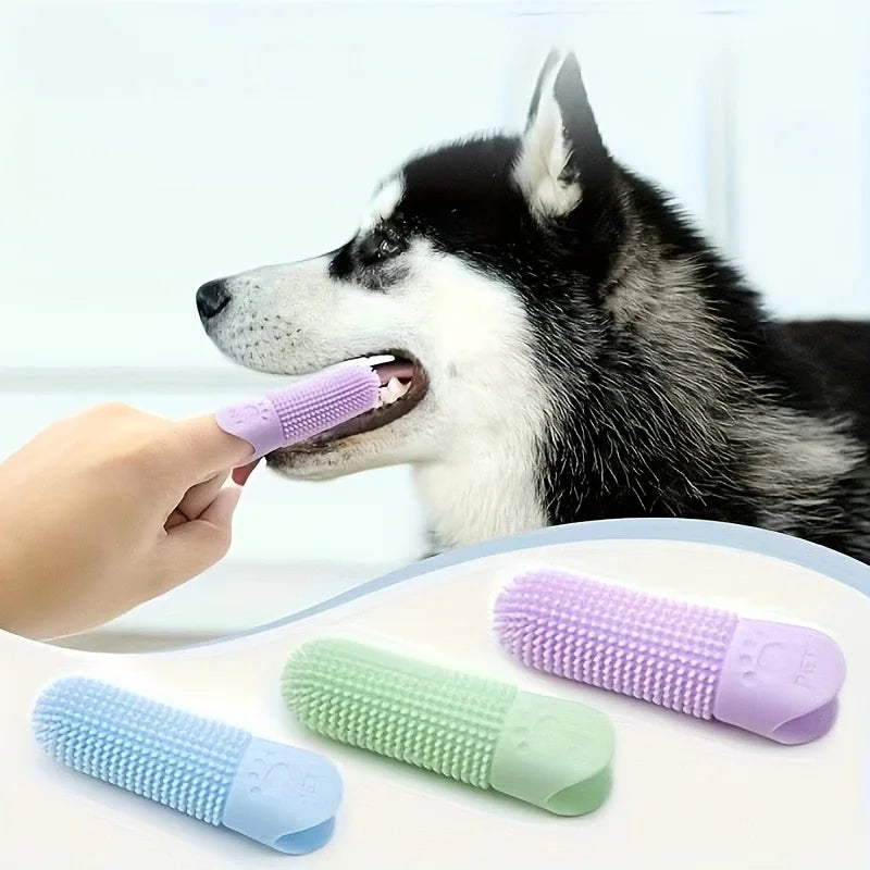 The AeroBrush™ 360° Silicone Finger Toothbrush