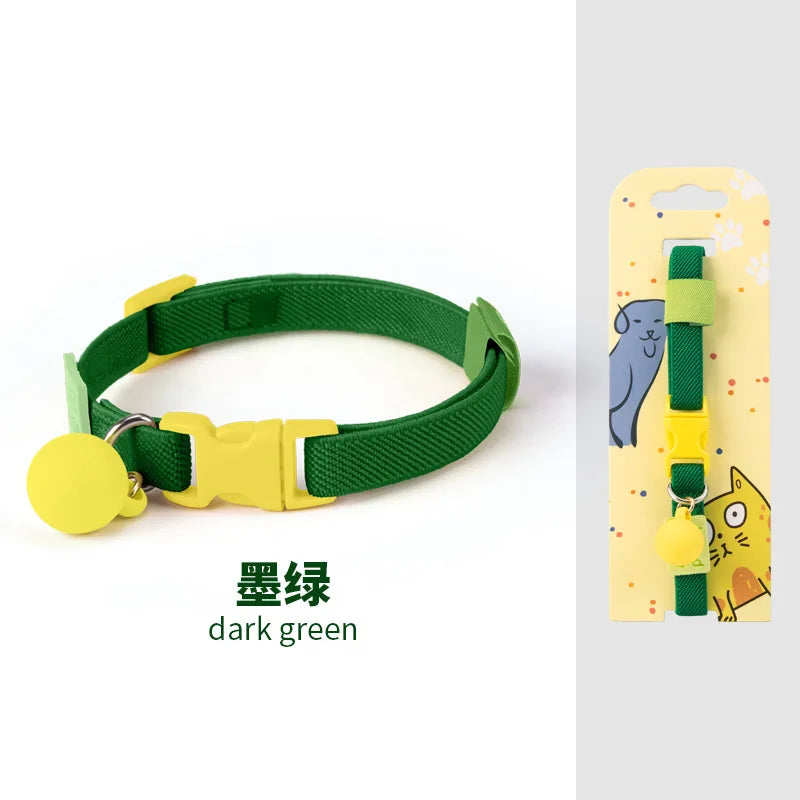 The AeroCollar™ Macaron Edition | Stretch Safety Cat Collar