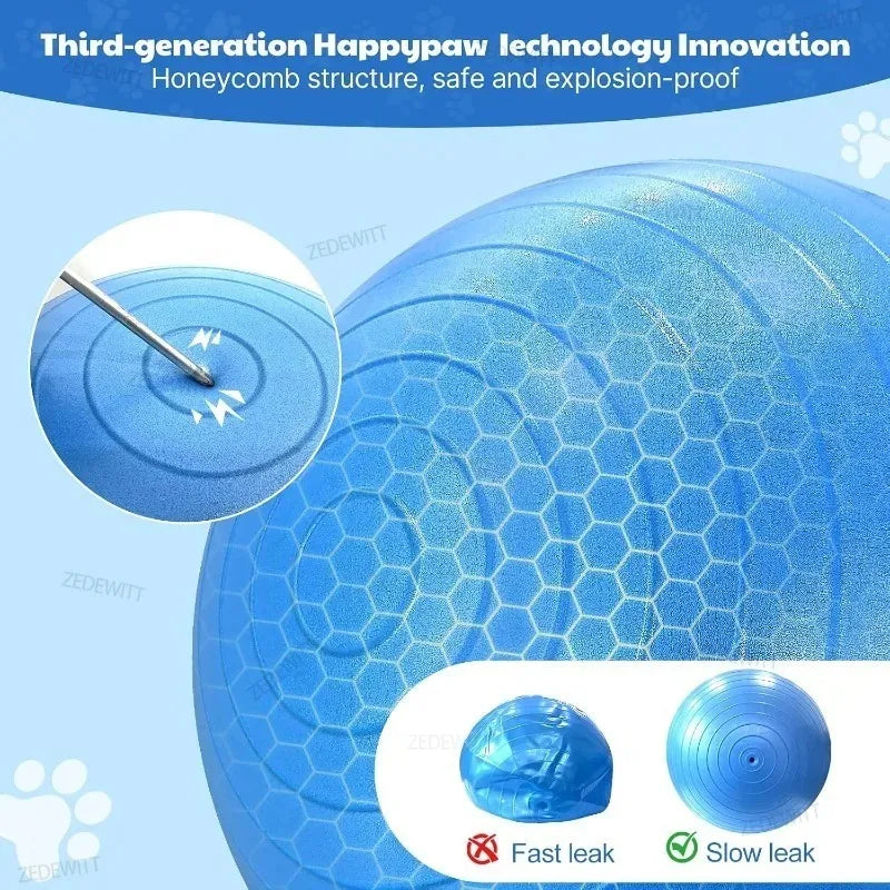 The AeroBounce™ Inflatable Interactive Dog Ball