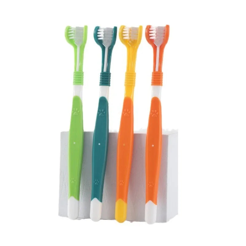 The AeroClean™ Pro 3-Sided Pet Toothbrush