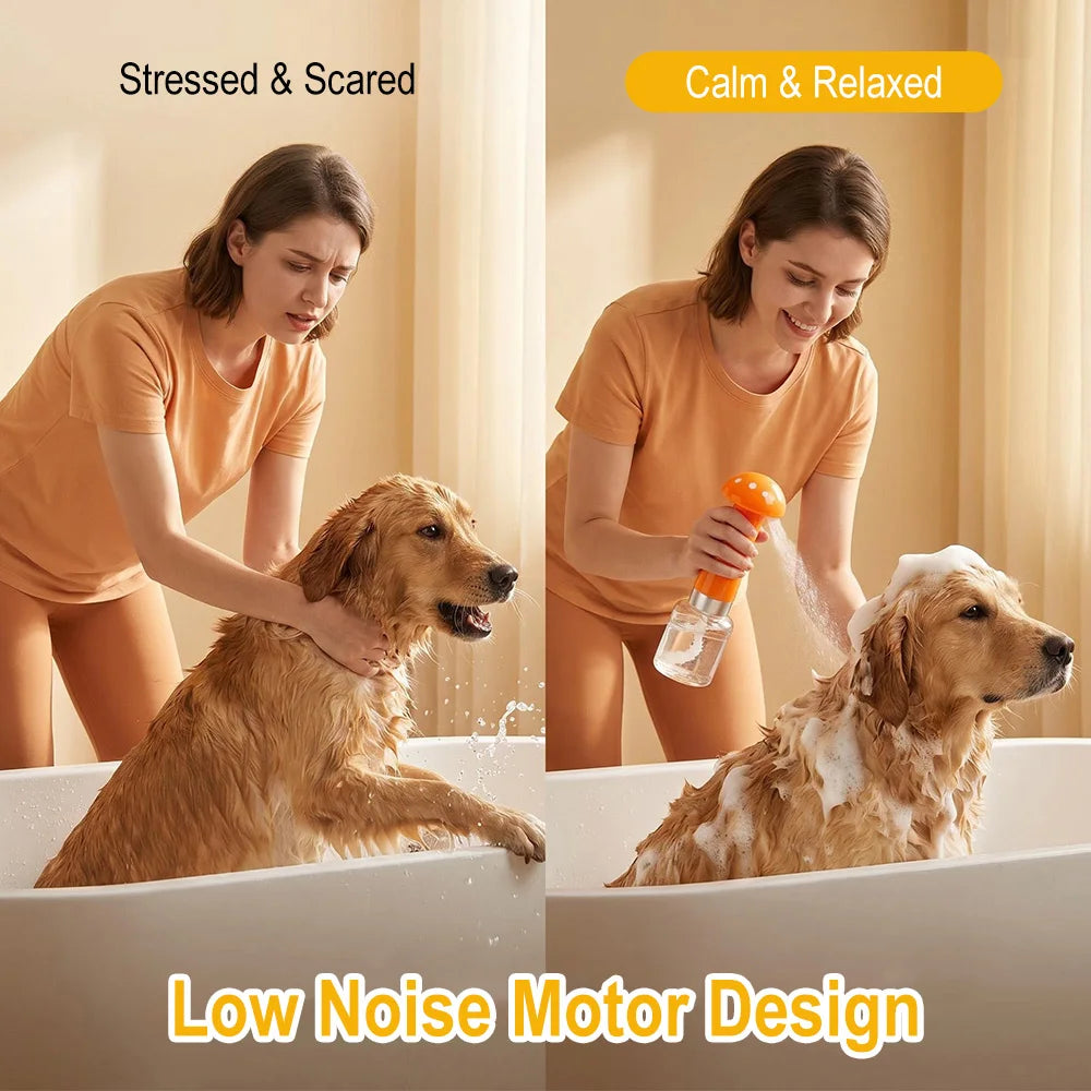The AeroFoam™ Electric Pet Shampoo Foam Dispenser