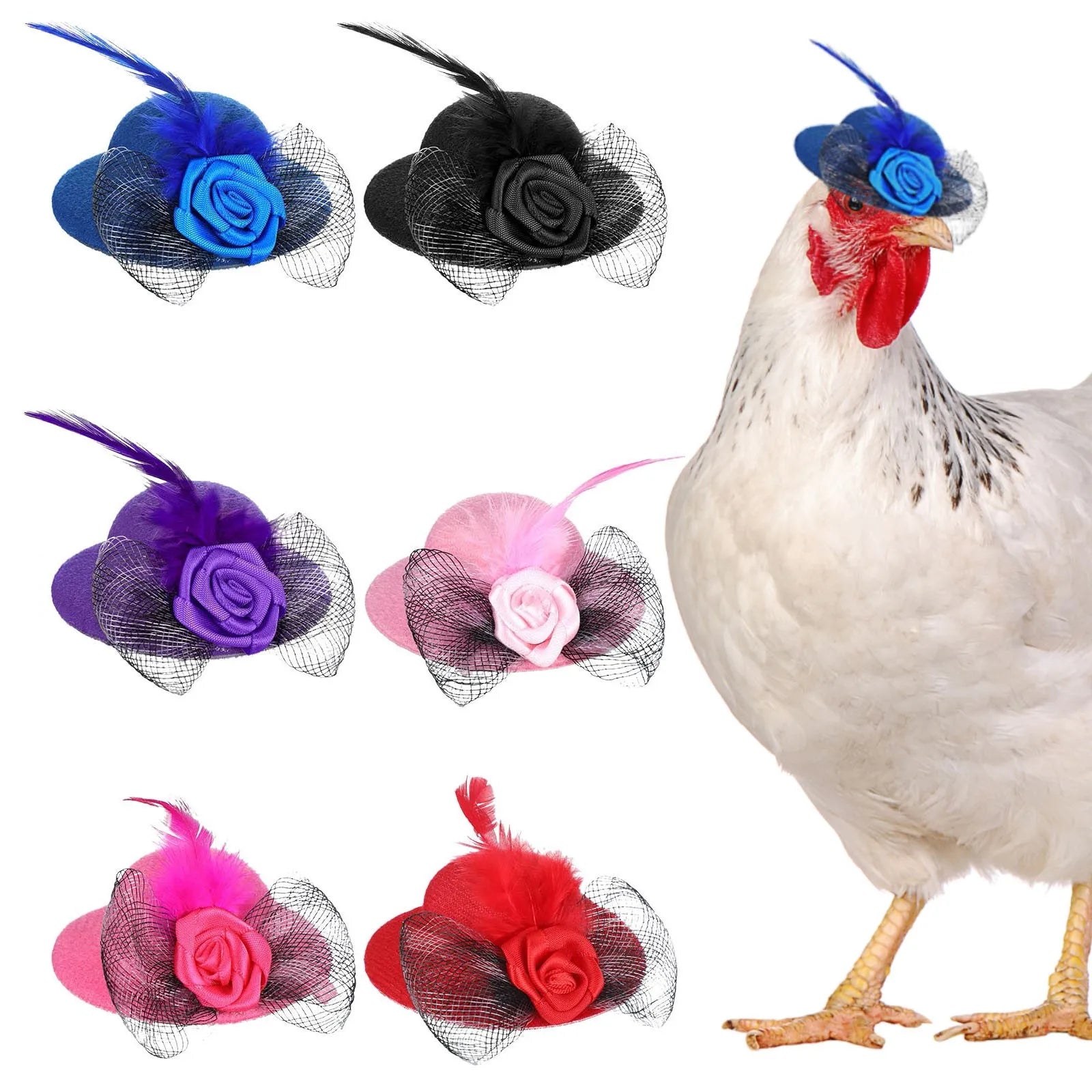 The AeroCrown™ Tiny Feathery Pet Top Hat
