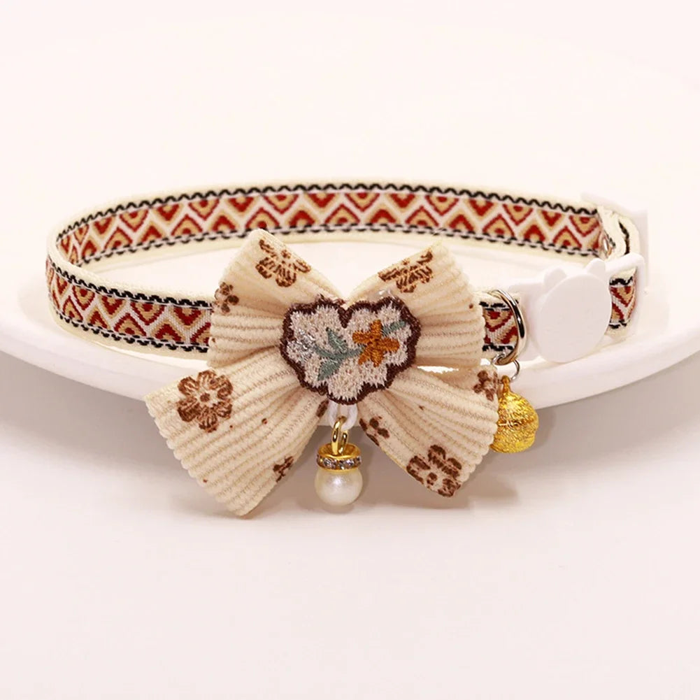 The AeroBell™ Handcrafted Cat Collar with Bell