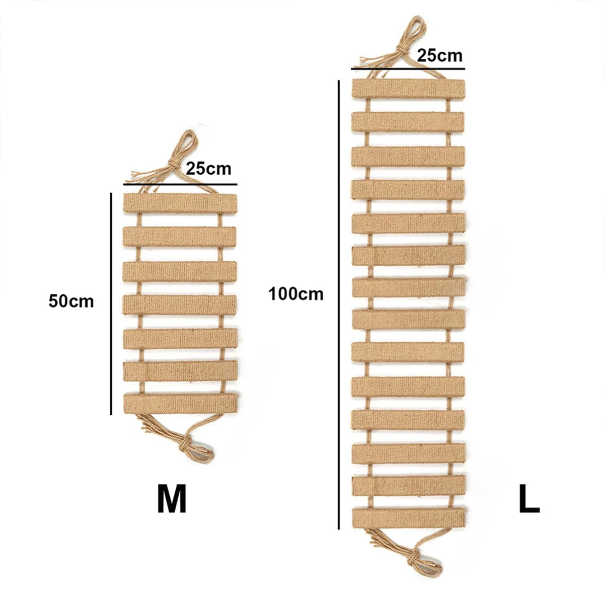 The AeroBridge™ Sisal Rope Cat Climbing Ladder