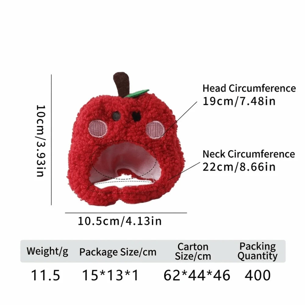 The AeroCharm™ Novelty Fruit & Character Pet Hat | 6 Styles