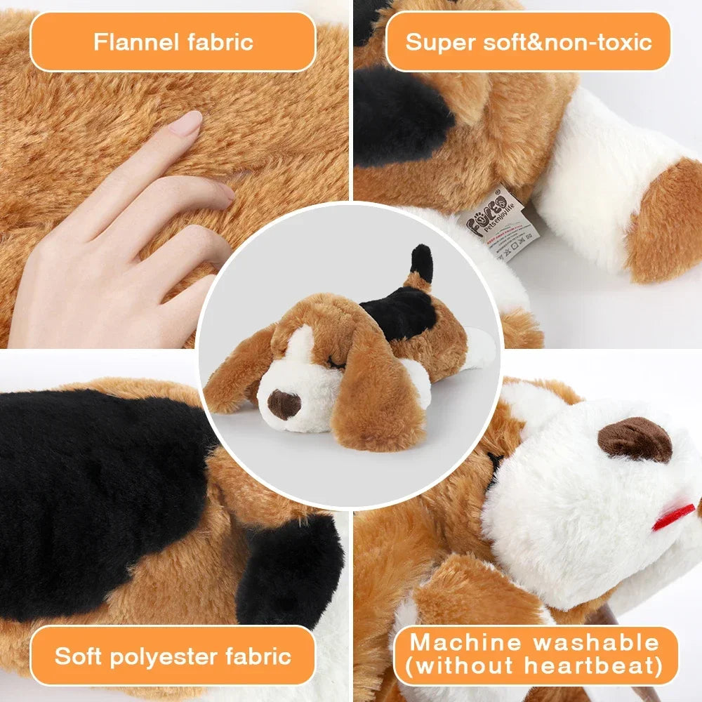 The AeroCalm™ Heartbeat Comfort Plush Dog Toy | Anxiety & Separation Relief