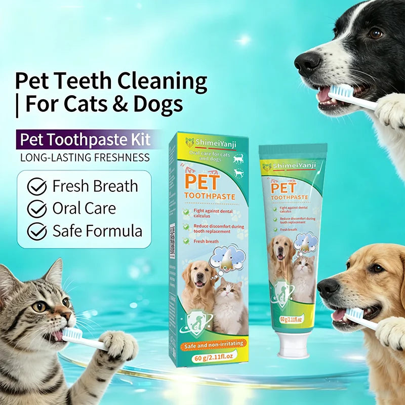 The AeroFresh™ Pet Toothpaste & Oral Spray