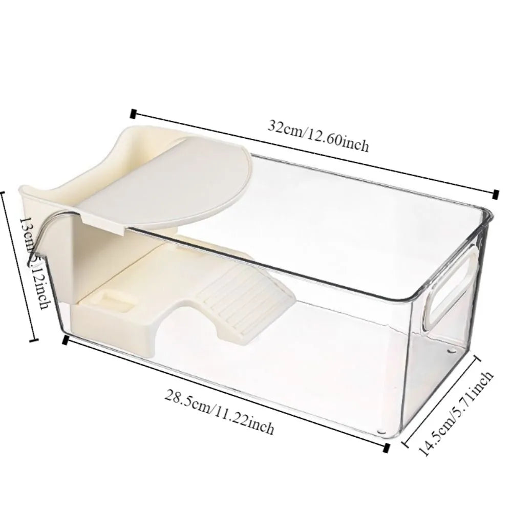 The AeroHaven™ Transparent Turtle Tank | Dry-Wet Separation Habitat
