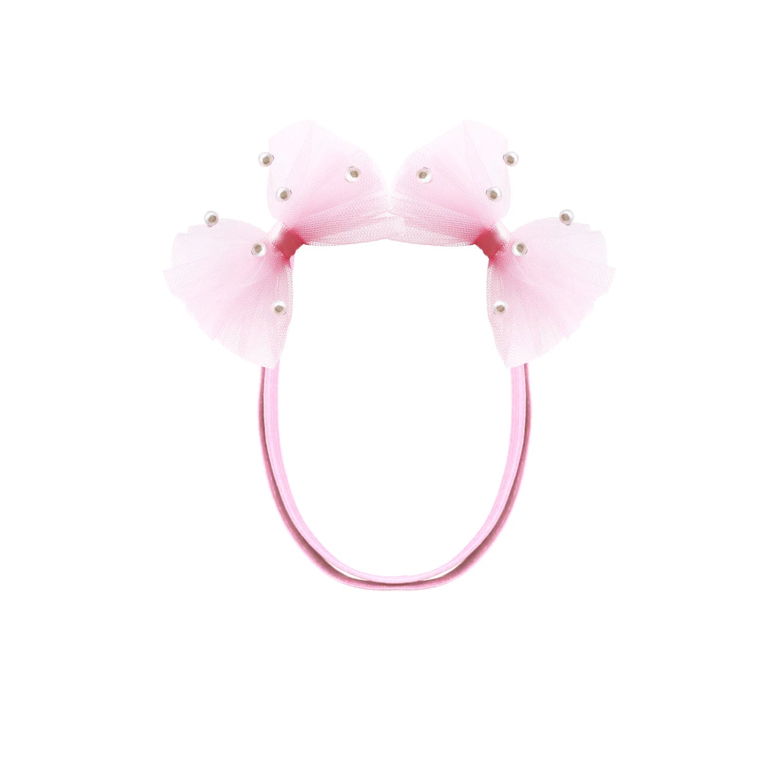 The AeroBow™ Pearl Lace Dog Bows