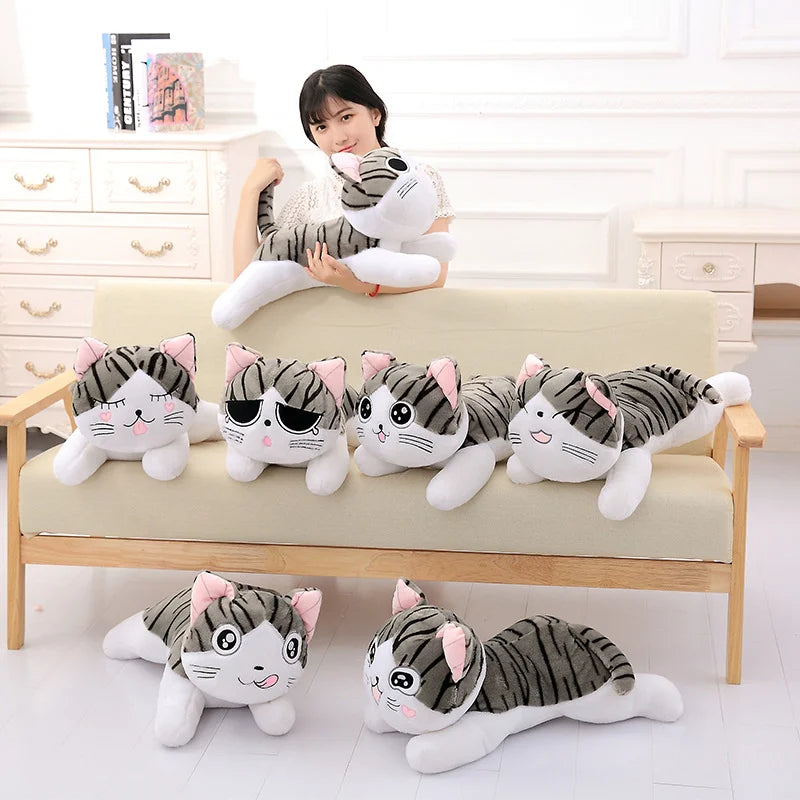 The AeroSnooze™ Cheese Cat Plush Toy | 5 Styles | 20cm