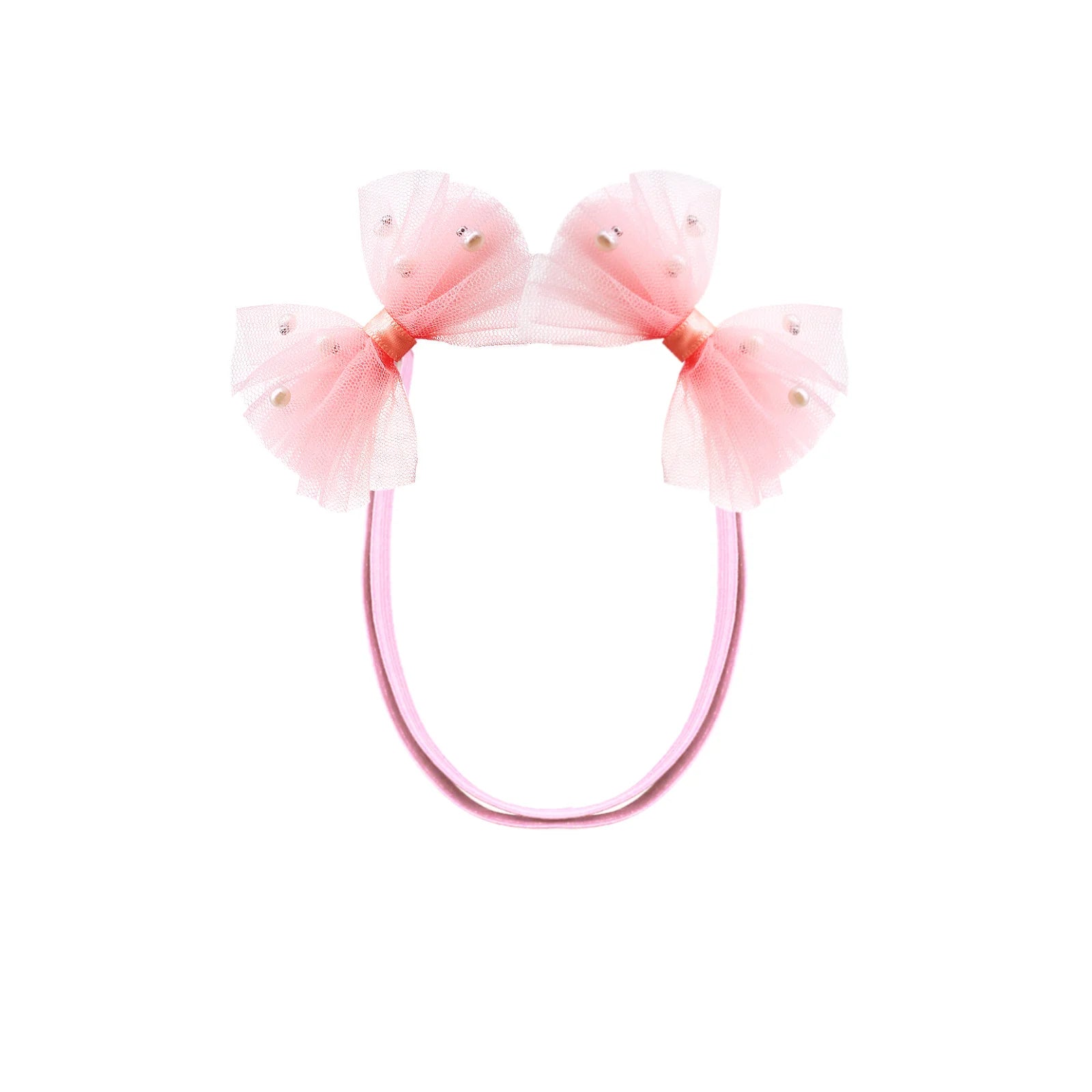 The AeroBow™ Pearl Lace Dog Bows