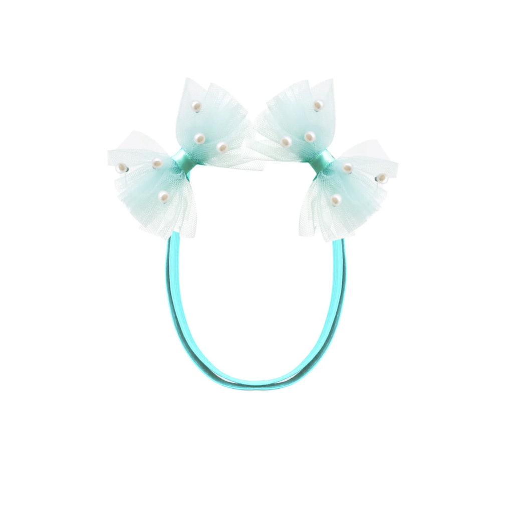 The AeroBow™ Pearl Lace Dog Bows