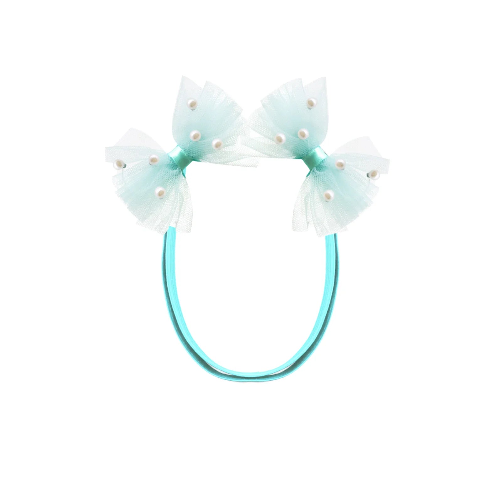 The AeroBow™ Pearl Lace Dog Bows