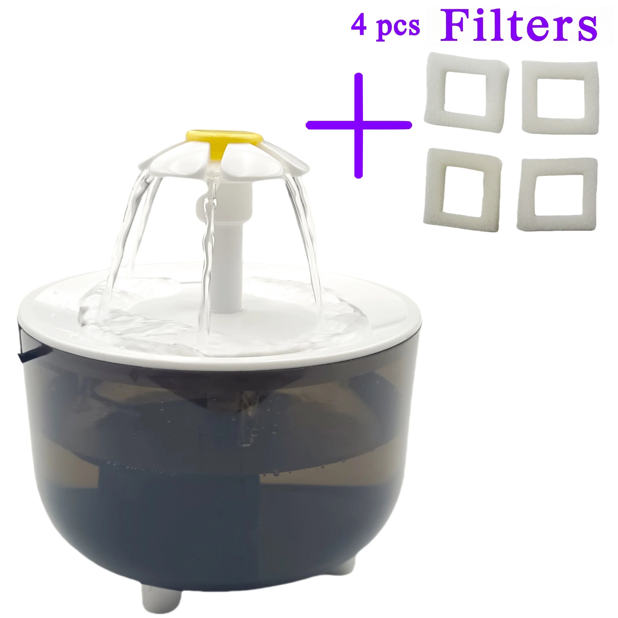 The AeroSip™ 1.2L/ 40.58 oz -  USB Pet Water Fountain — Includes 4 Free Filters