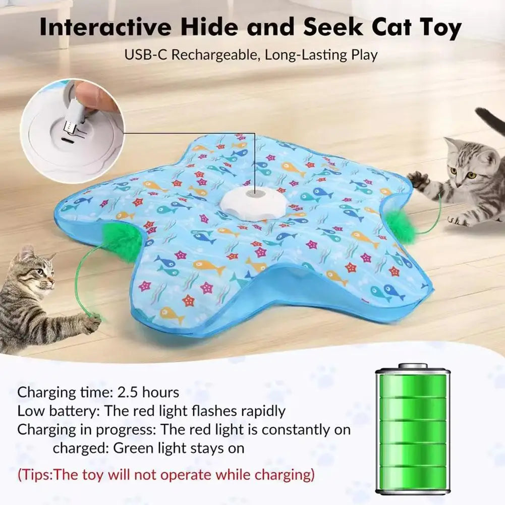 The AeroSpin™ Interactive Cat Toy