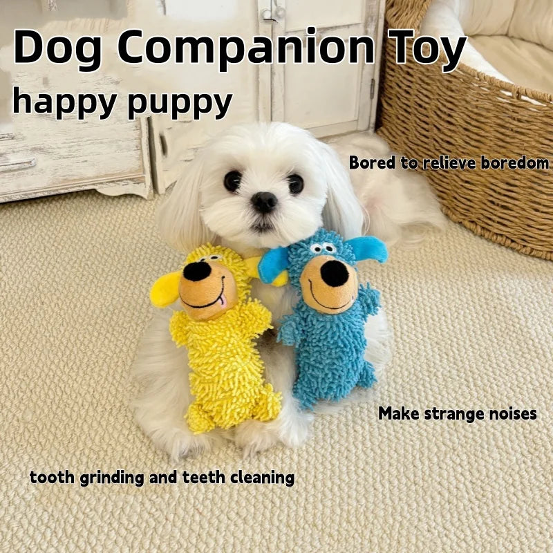 The AeroCuddle™ Cartoon Plush Chew Toy