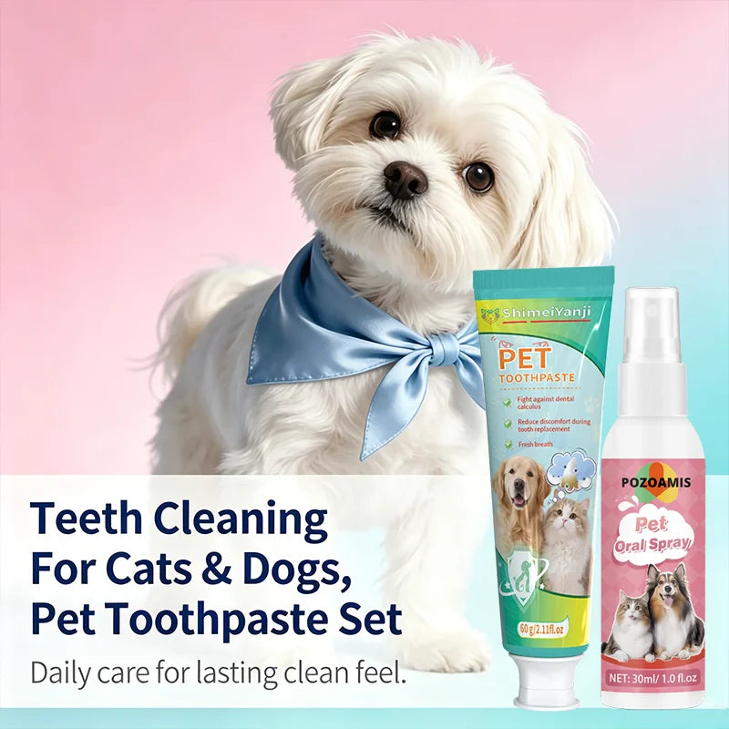 The AeroFresh™ Pet Toothpaste & Oral Spray
